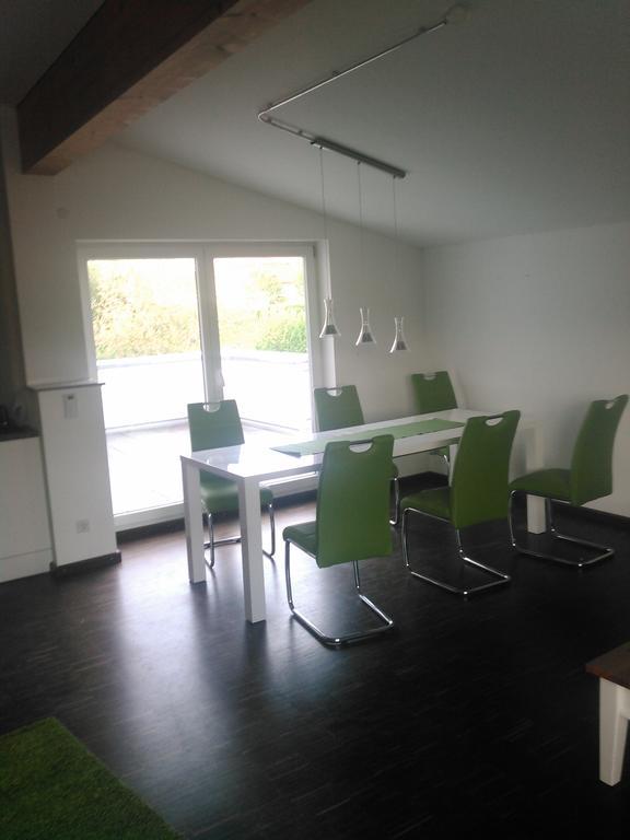 Ferienwohnung Zum Kletterturm Кауфбойрен Экстерьер фото